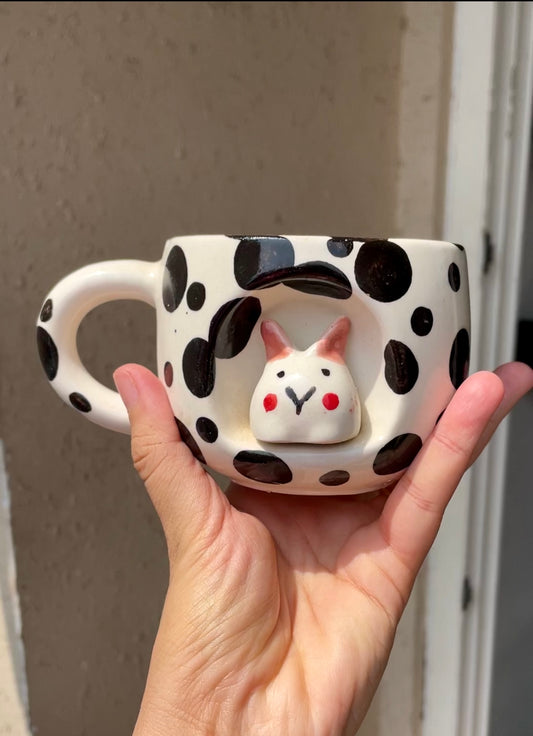 Bunny Nest coffee mug