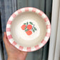 Peachy garden mini pasta plate