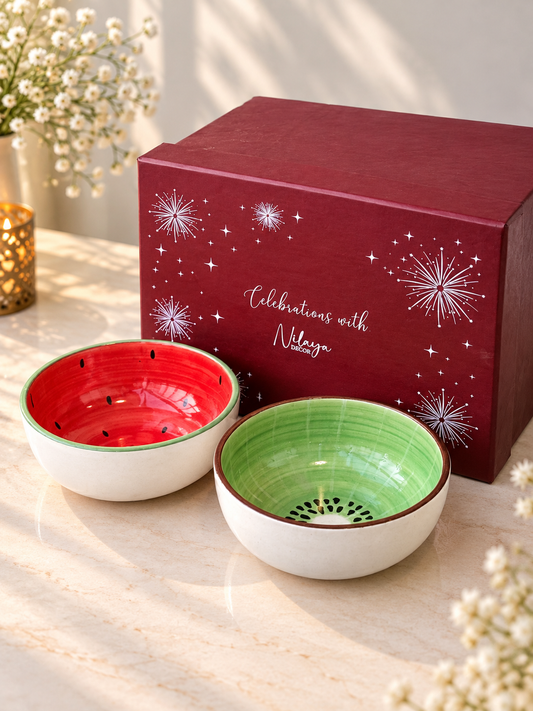Kiwi watermelon Bowl Gift Box