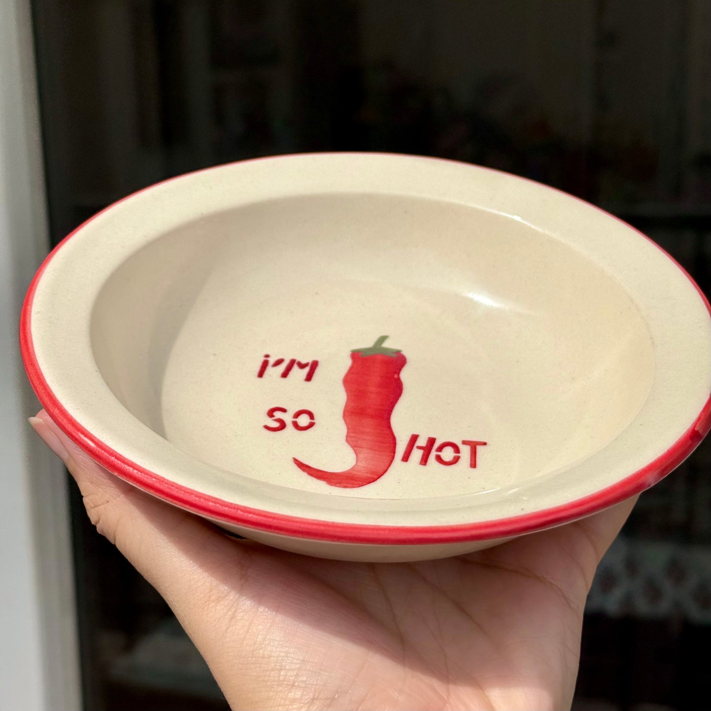 Hot chilli mini pasta plate