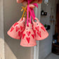 Sweetheart ceramic bells - Set of 3 (Pink)
