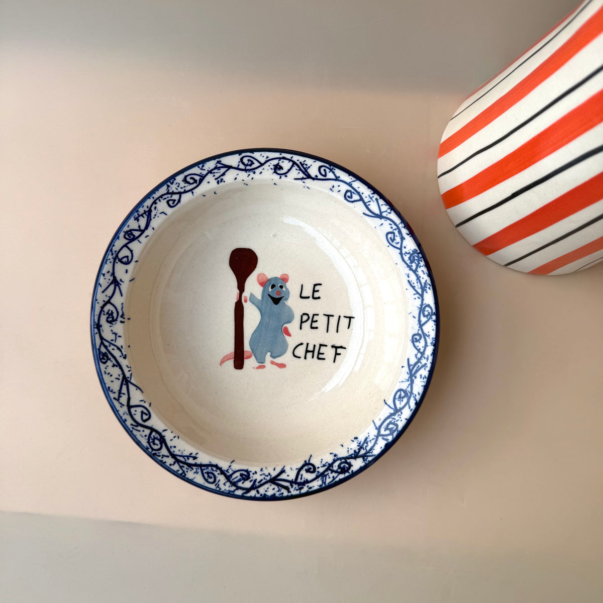 Ratatouille Chef mini pasta plate