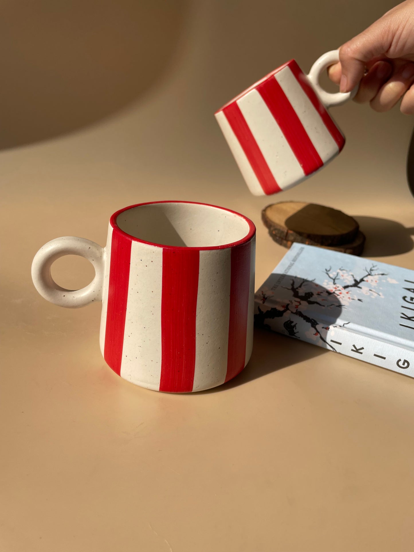 Candy cane mug