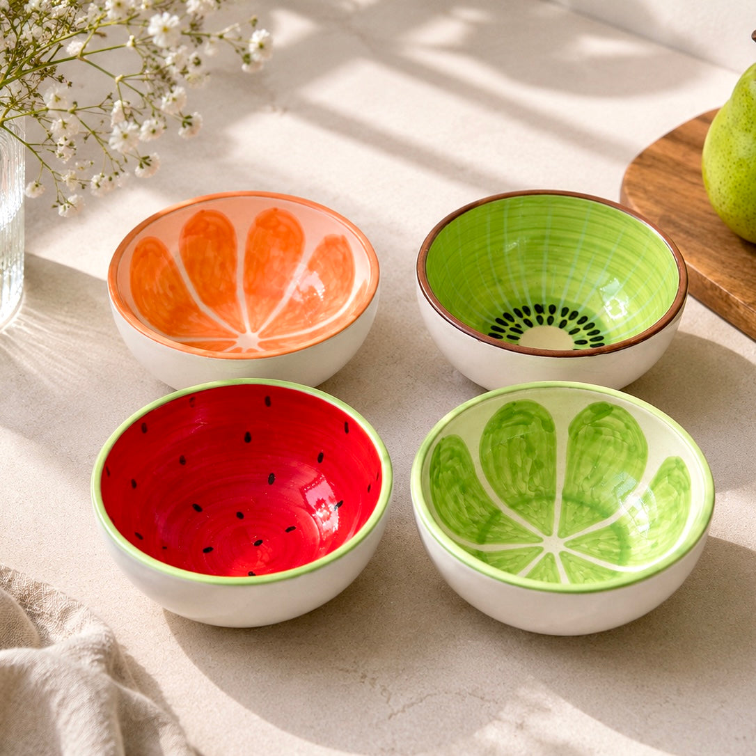 The Fruity Bunch (Set of 4 bowls)