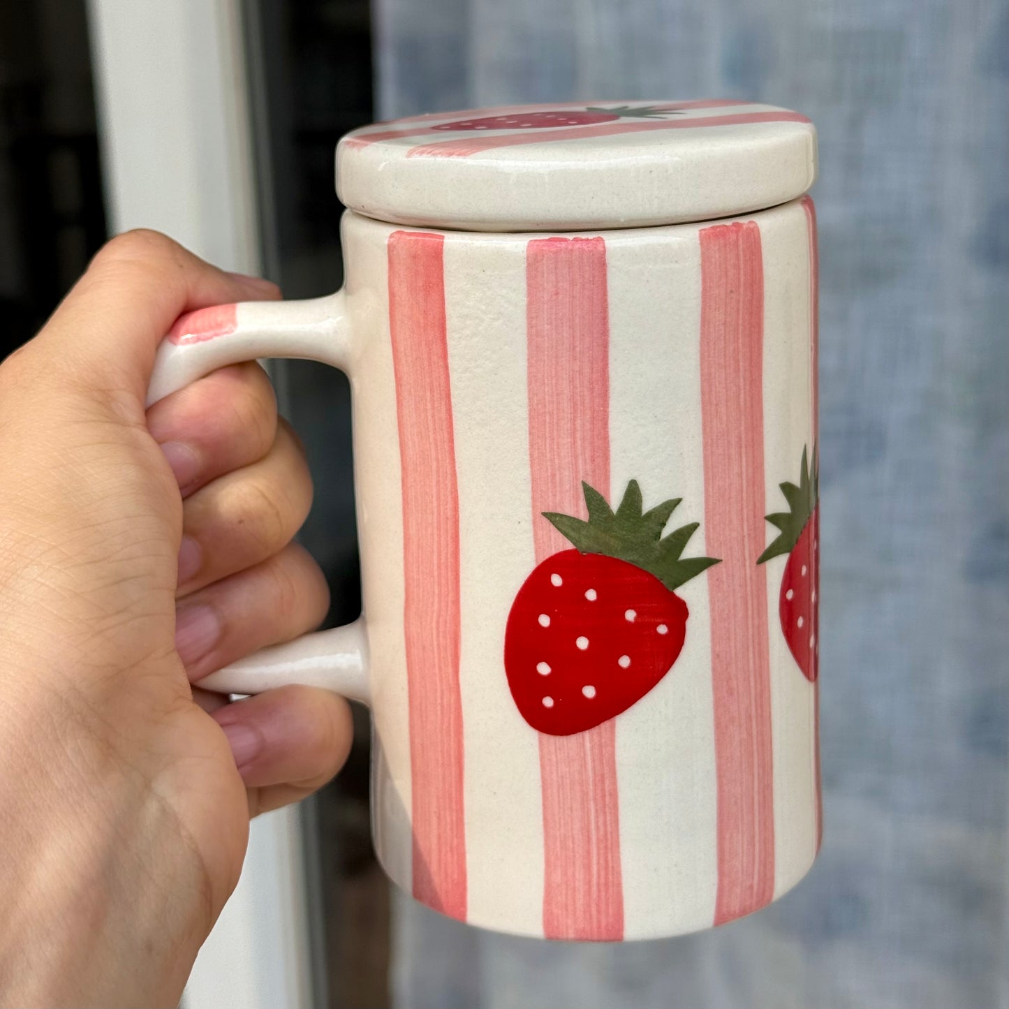 Berry cozy mug (with Lid)