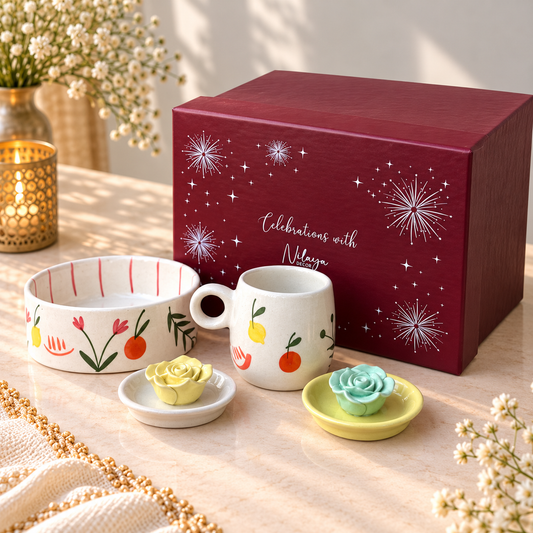 Gardenia breakfast set Gift Box