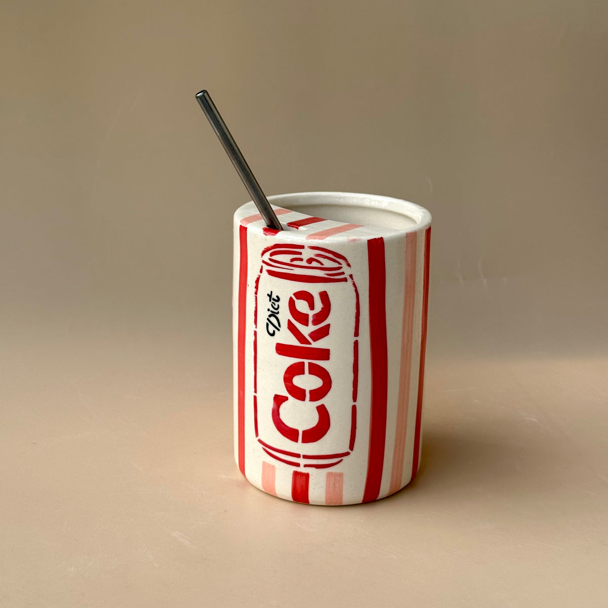The Diet Coke Diva sipper (with straw)