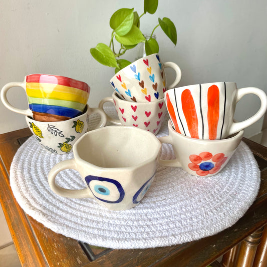 Handpainted cups (Pay for 5, Get 7)