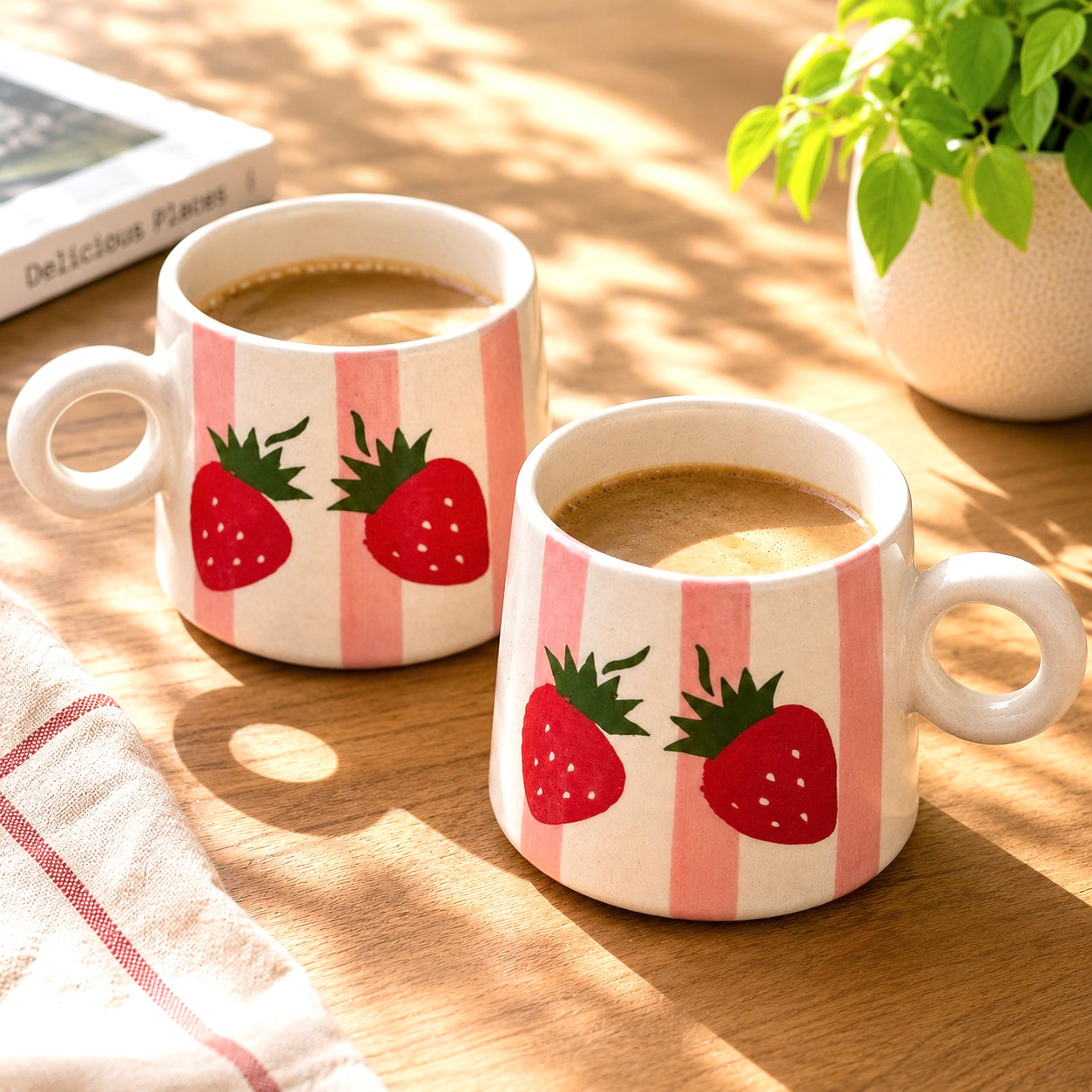 Berry blush mug