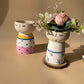 Jack and Jill Vase set of 2