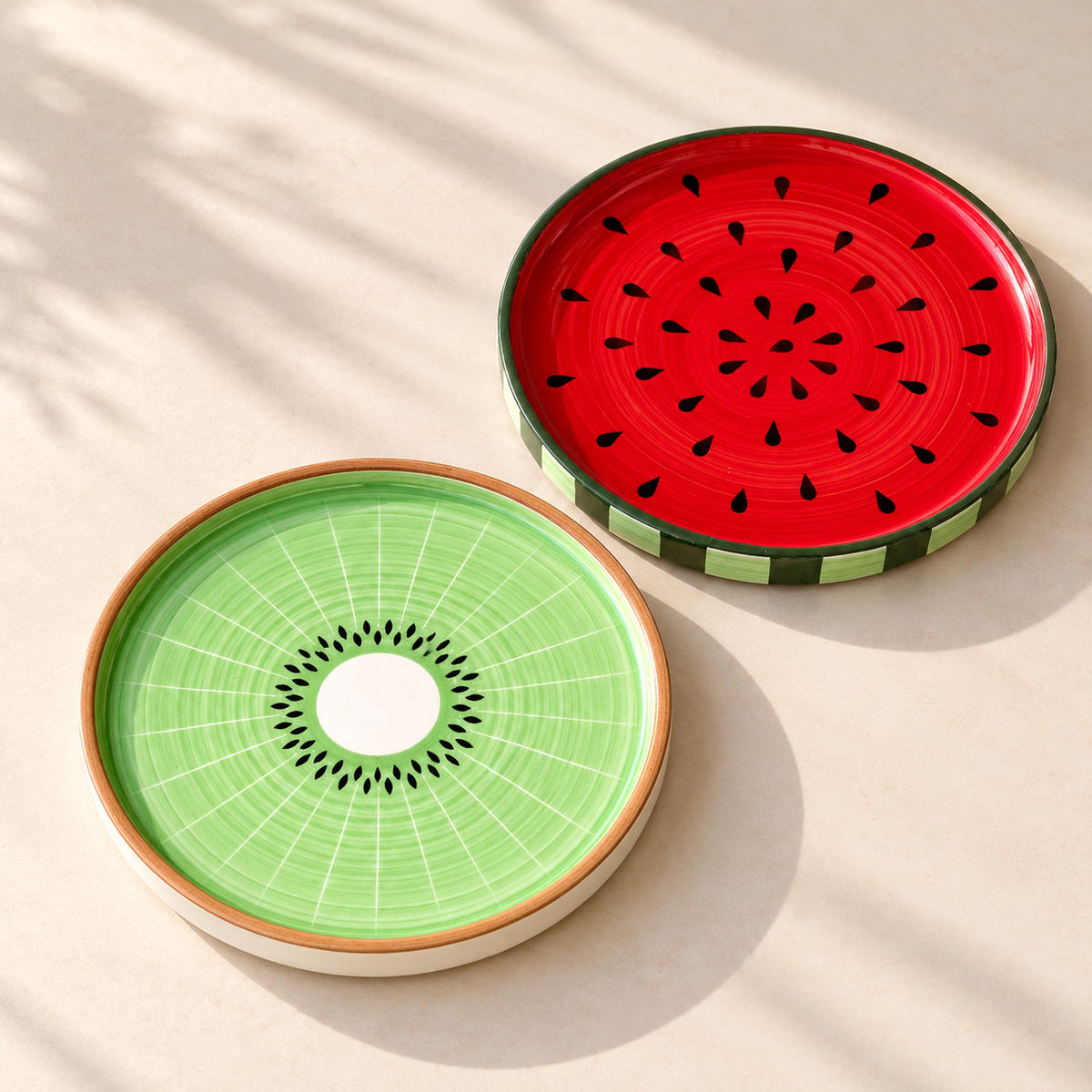 Melon Kiwi Punch - Set of 2 Snack platter