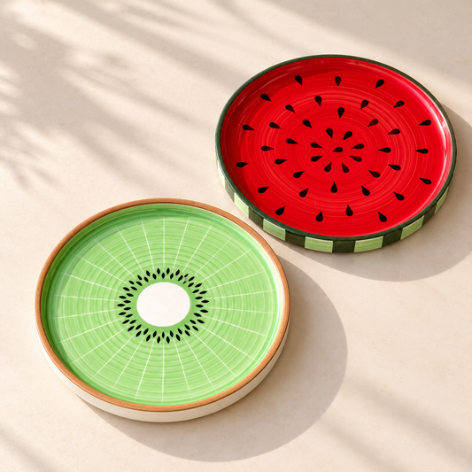 Melon Kiwi Punch - Set of 2 Snack platter