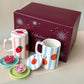 Berry Cozy & Orange Pop mug Gift Box (with lids)