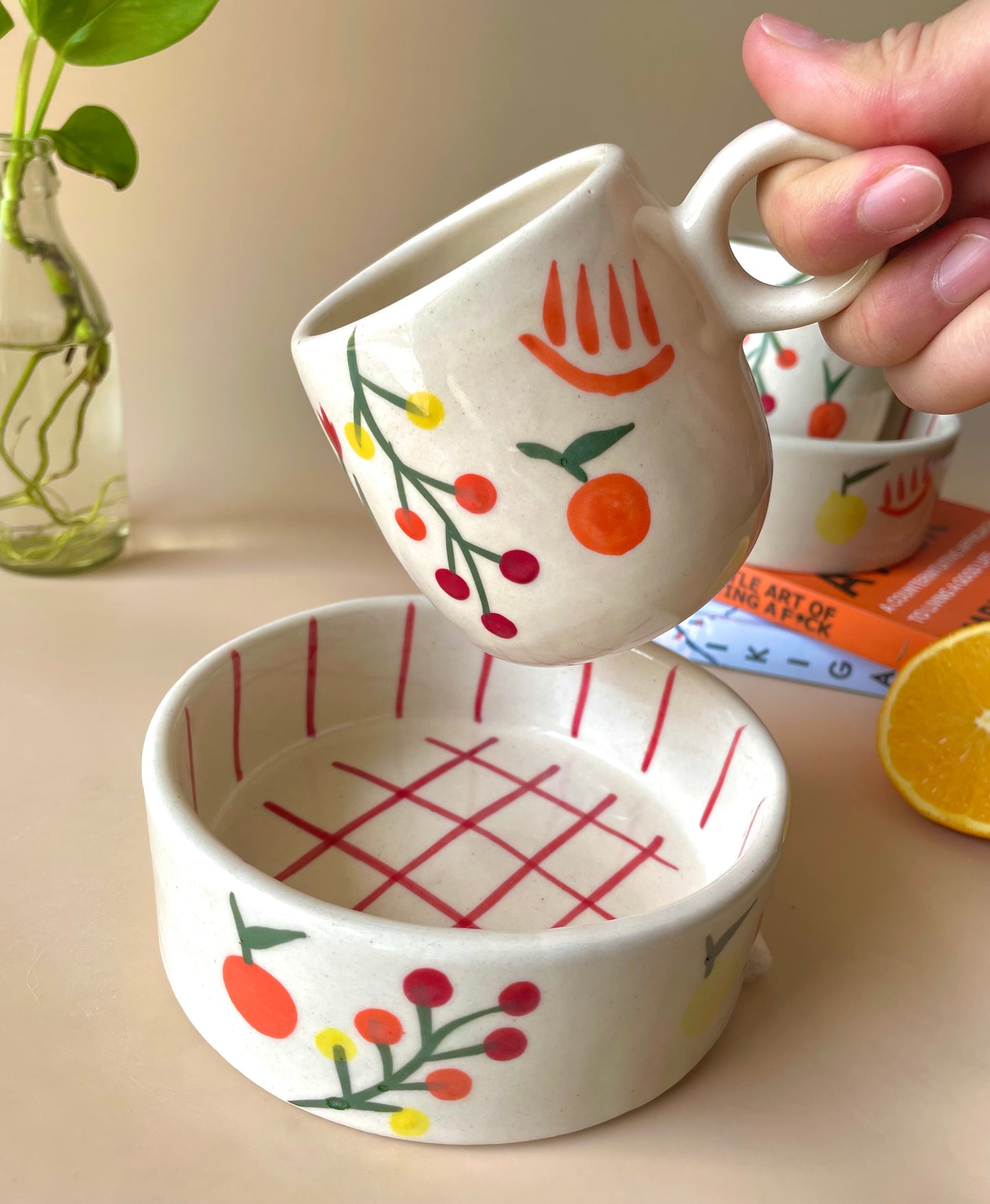 Gardenia breakfast set