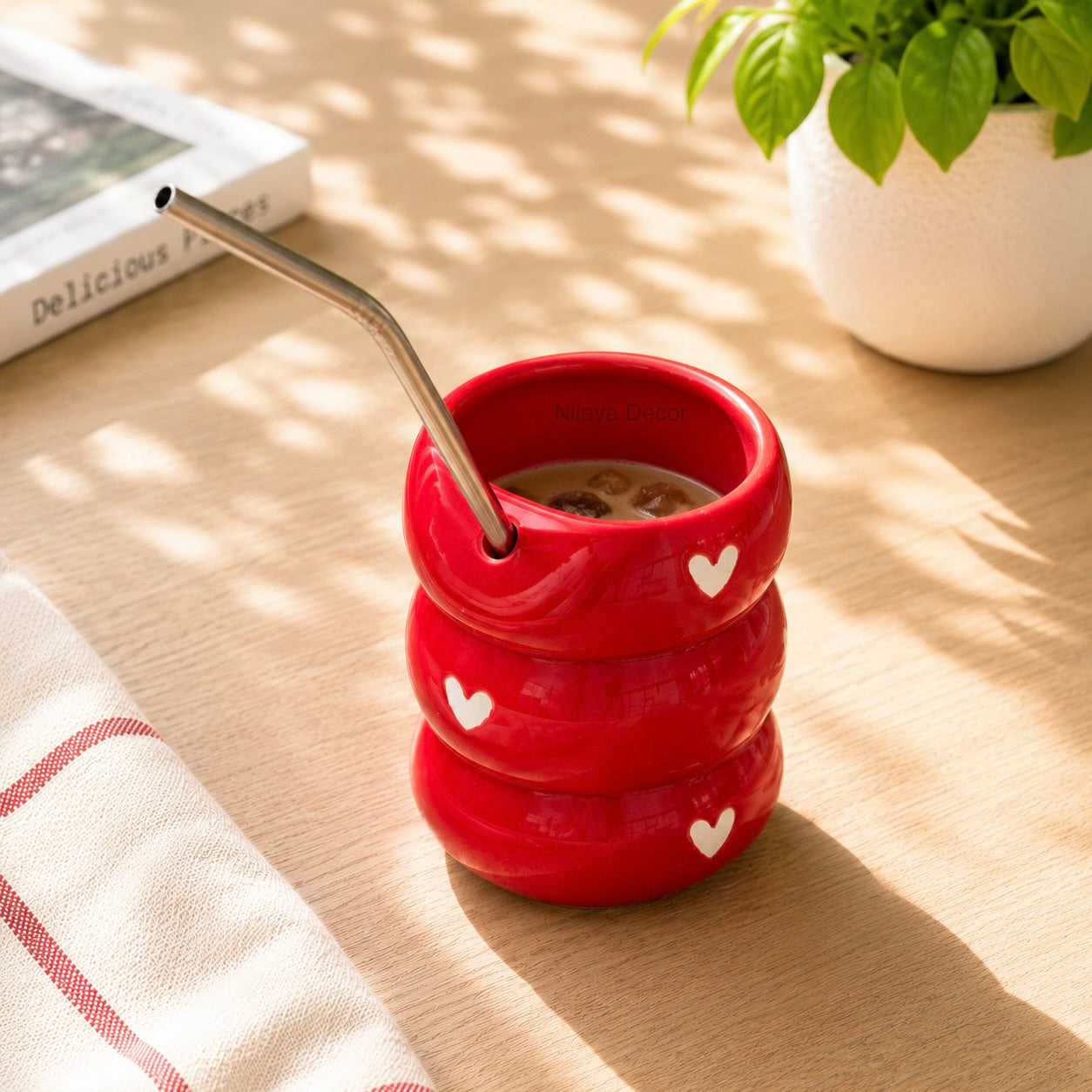 Sweetheart Sipster (sipper cum tumbler) with straw