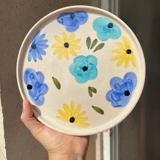 Valley of flowers platter