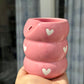 Sweetheart Sipster Pink (sipper cum tumbler) with straw