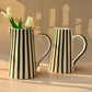 Olive Stripe Jug