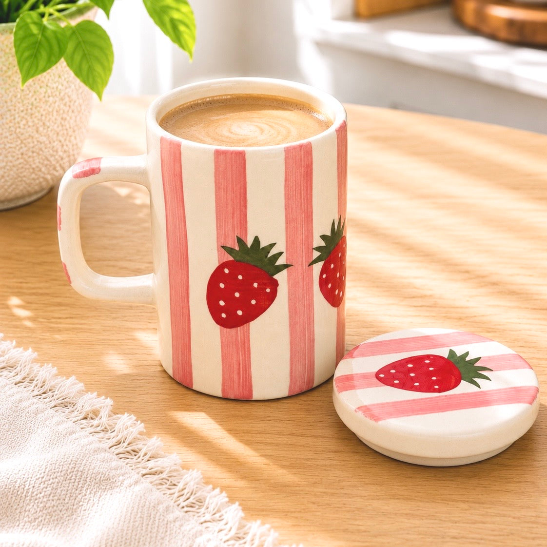 Berry cozy mug (with Lid)