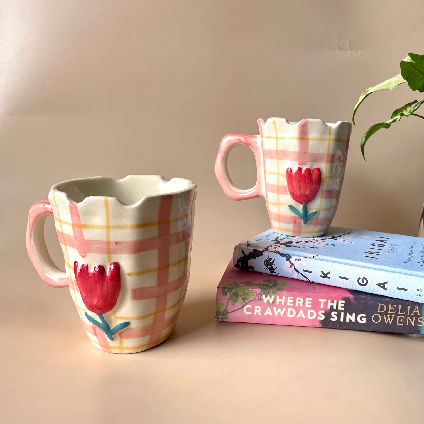 Peppy tulip mug