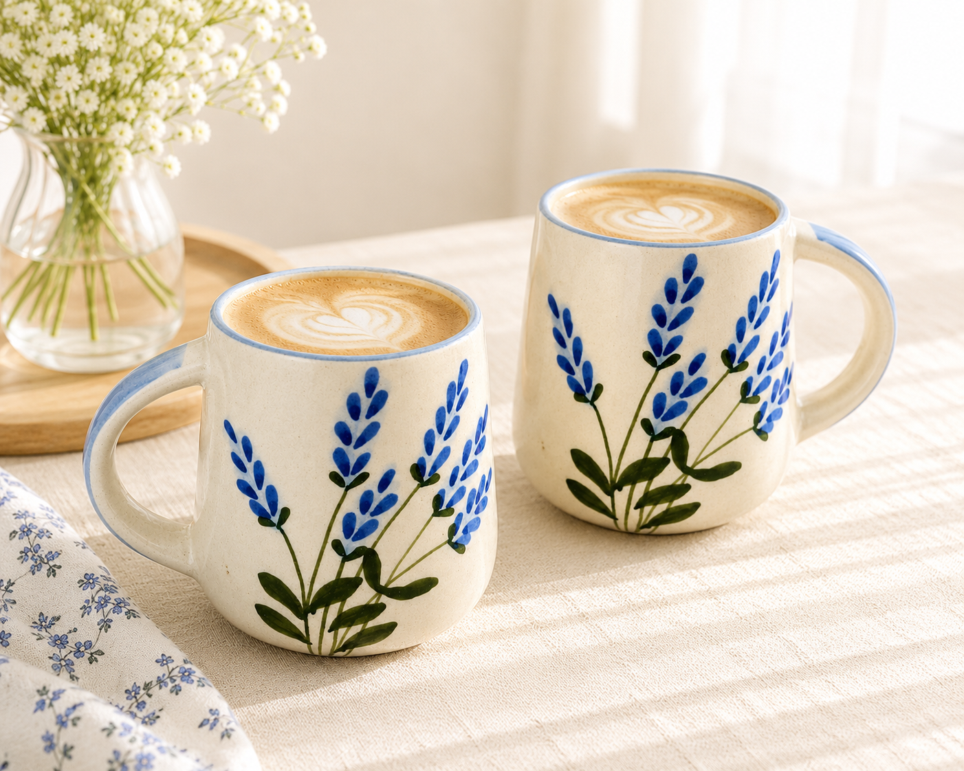 Lavender fields mug