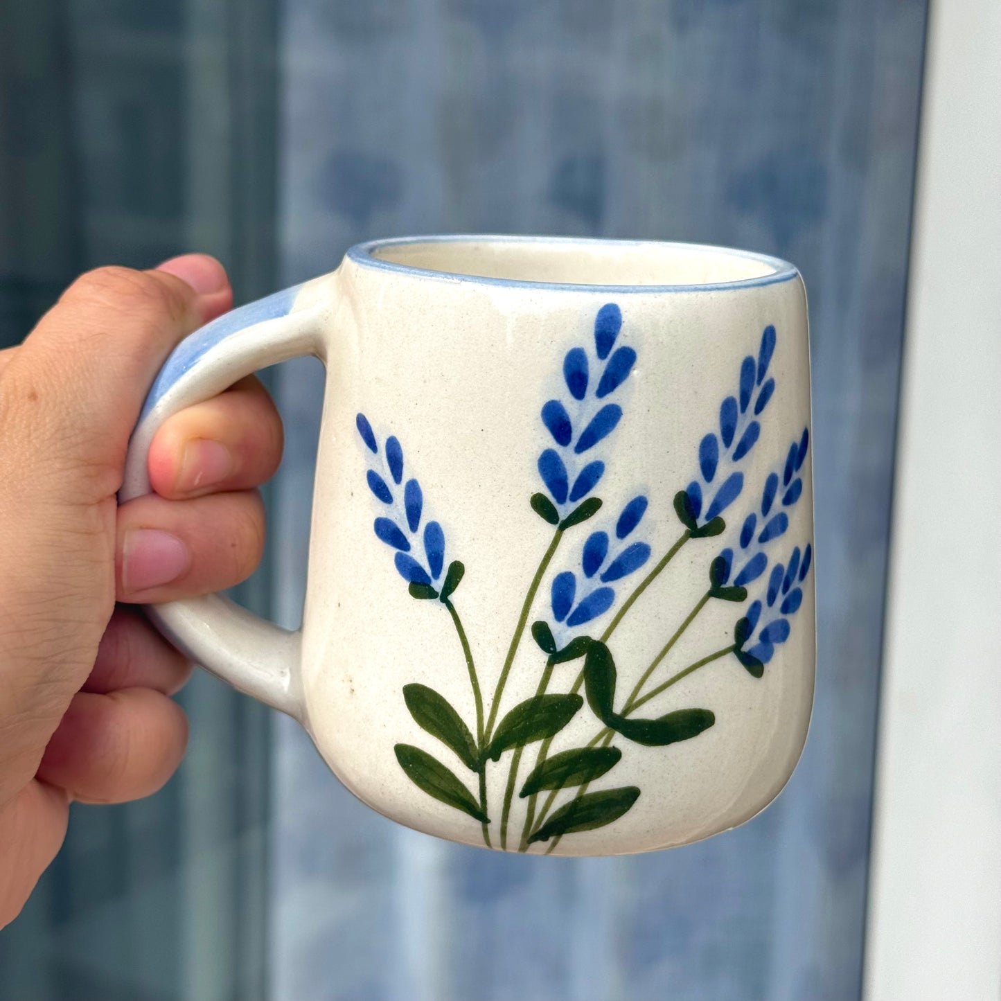 Lavender fields mug
