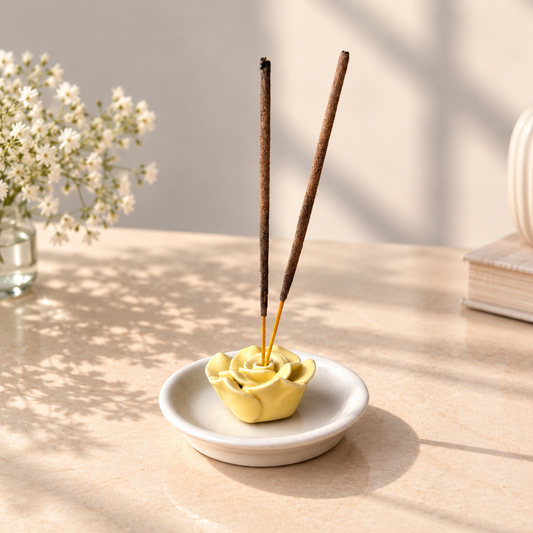 Bloom Aggarbatti stand - Sunshine Yellow
