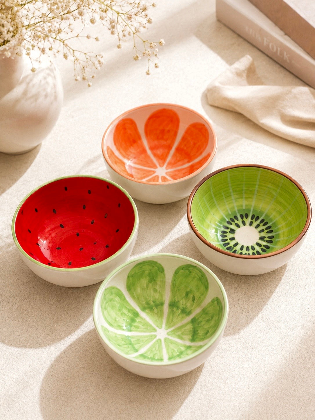 The Fruity Bunch (Set of 4 bowls)