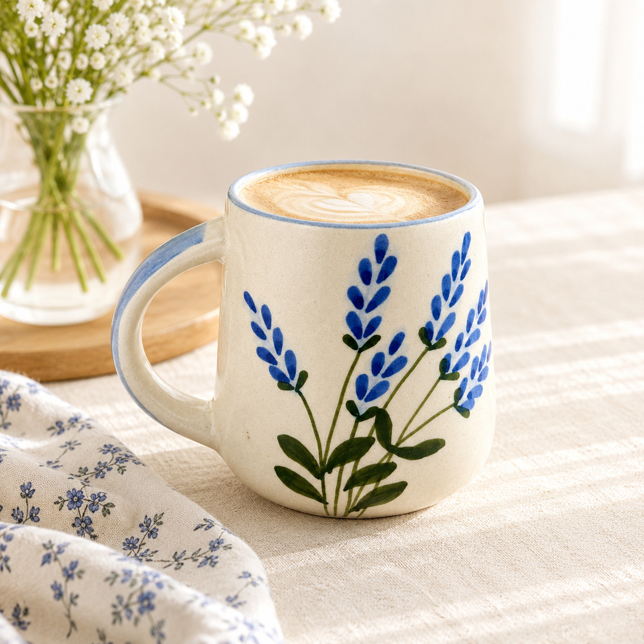Lavender fields mug