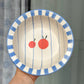 Orange pop mini pasta plate