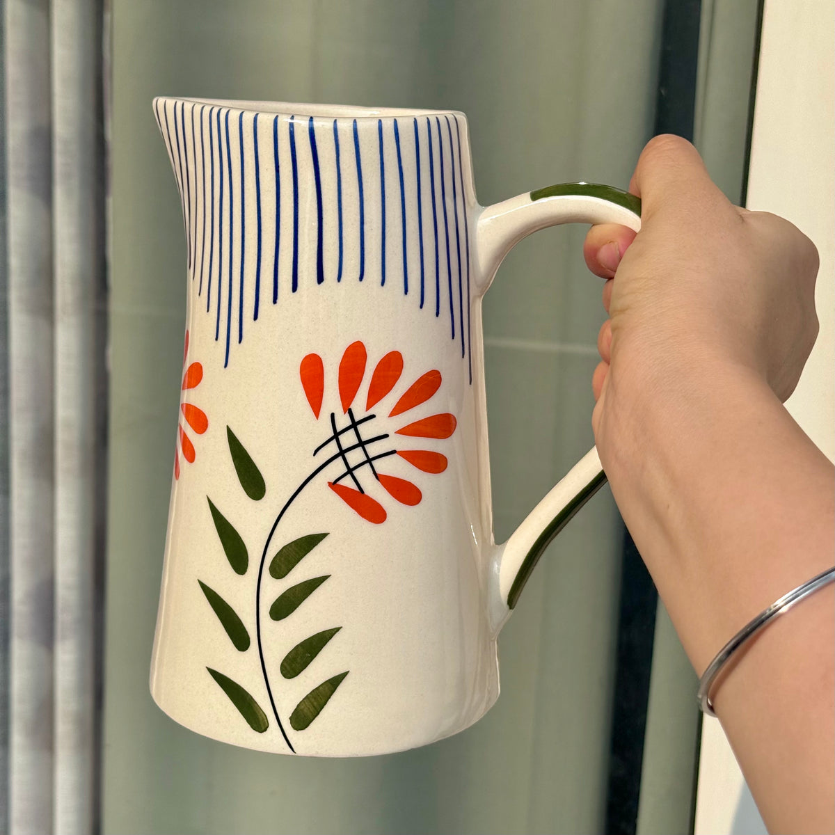 Wildflower Whimsy Jug