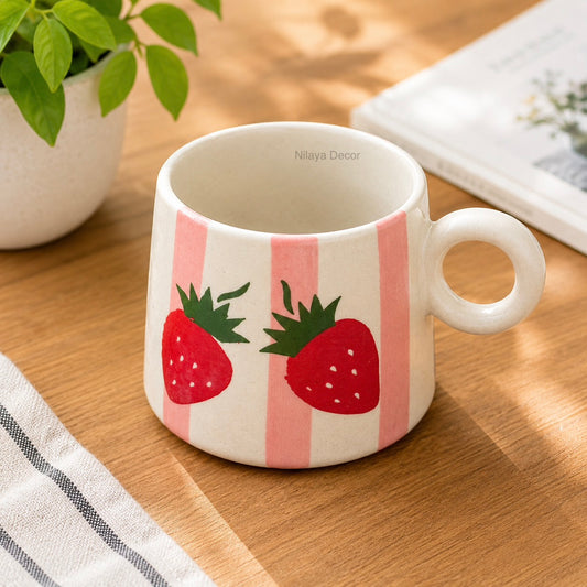 Berry blush mug