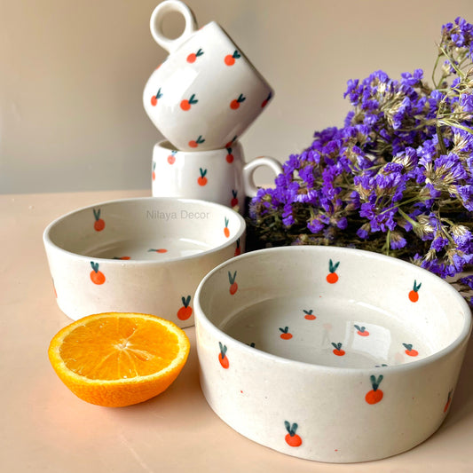 Mini oranges breakfast set for 2 - FLAT 45% Off