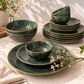 Olive Green Dinner Set (20-pieces)