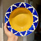 Yellow spiral pasta plate- FLAT 25% Off