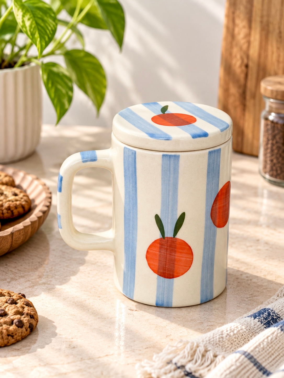 Berry Cozy & Orange Pop mug Gift Box (with lids)