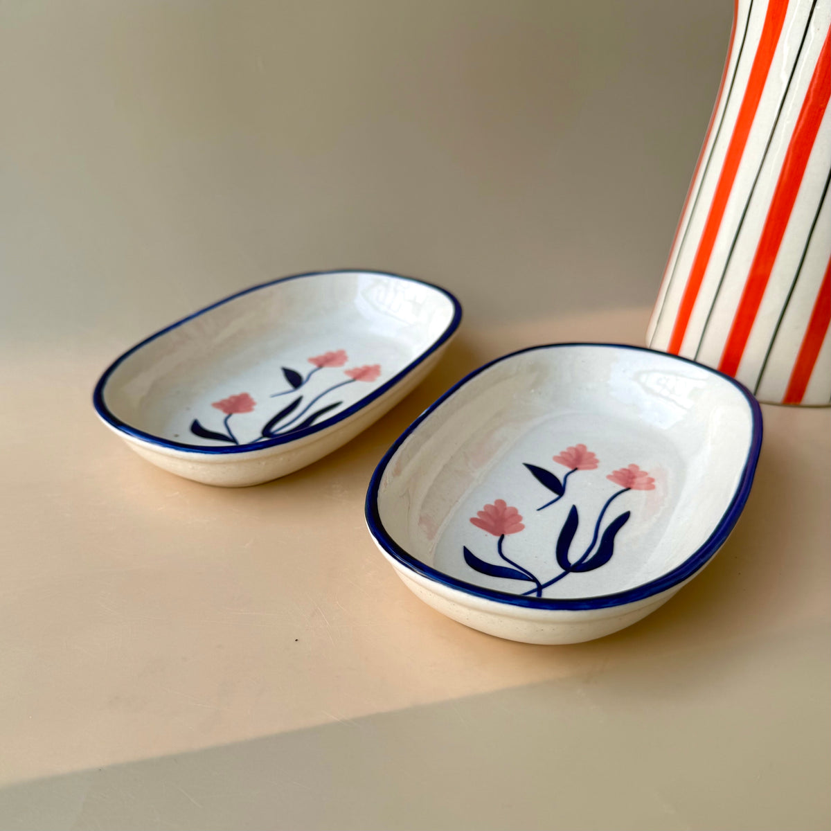 Oval pasta plate cum bowl - Bloom