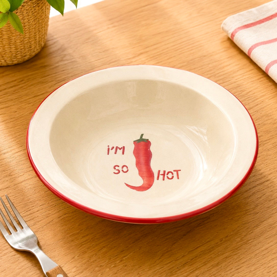 Hot chilli mini pasta plate