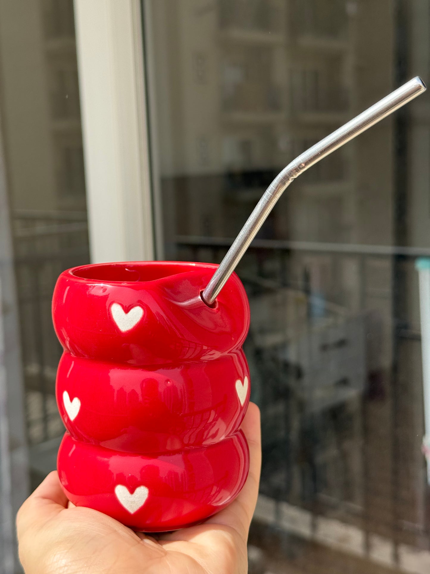 Sweetheart Sipster (sipper cum tumbler) with straw