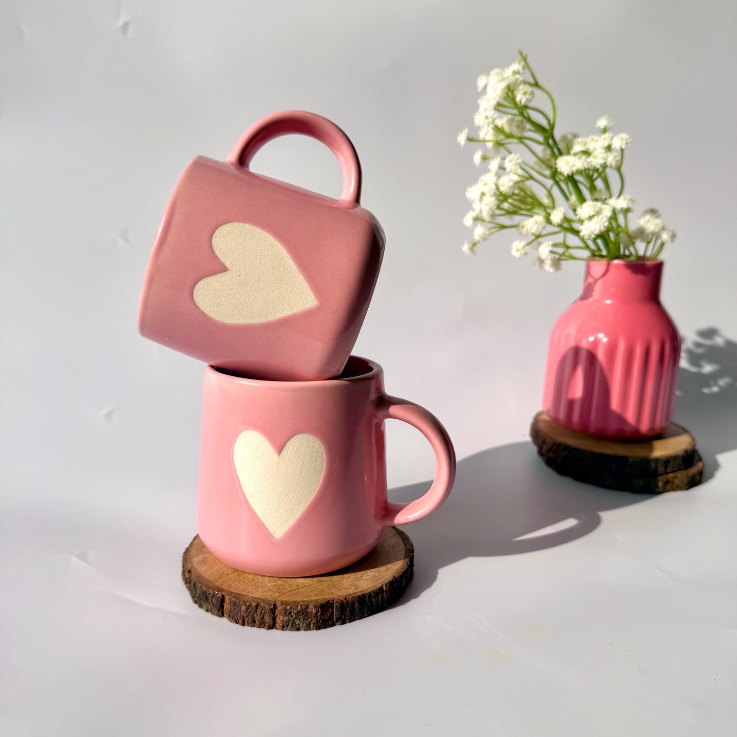Love Bug coffee mug (Pink)