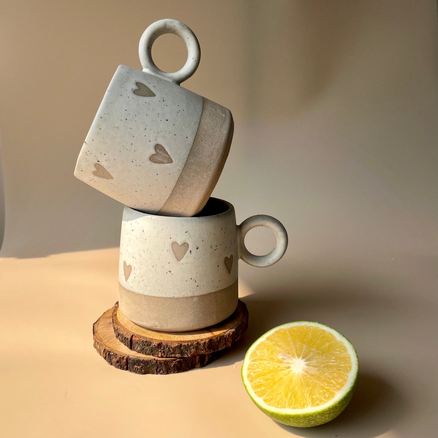 Magical hearts coffee mug