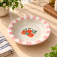 Peachy garden mini pasta plate
