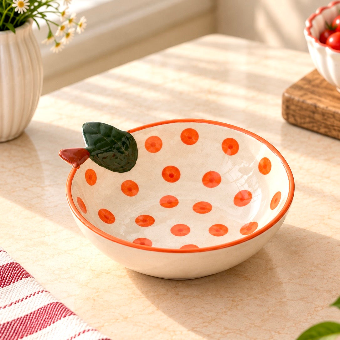 Orange burst bowl