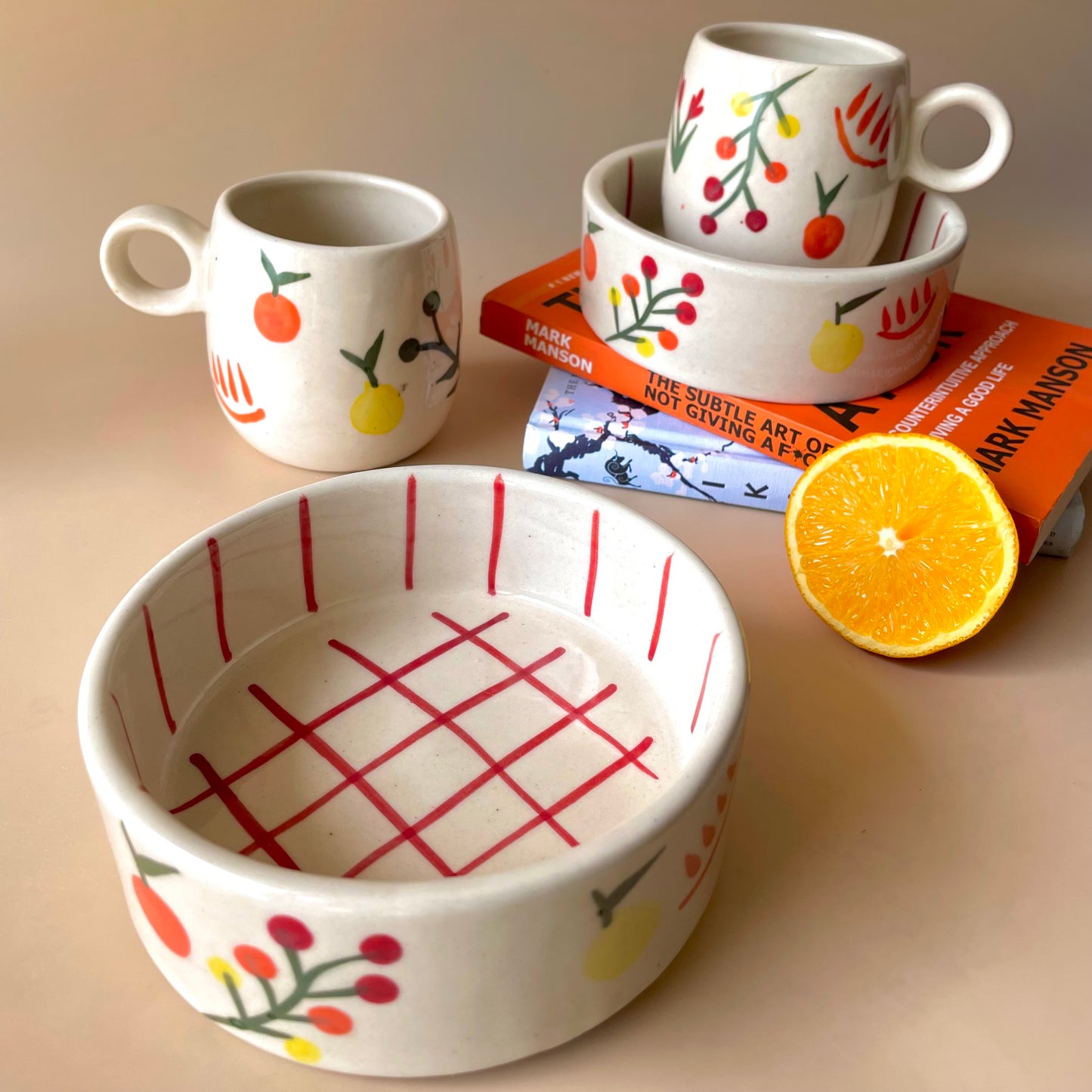 Gardenia breakfast set