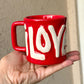 The I Love You mug (Red)