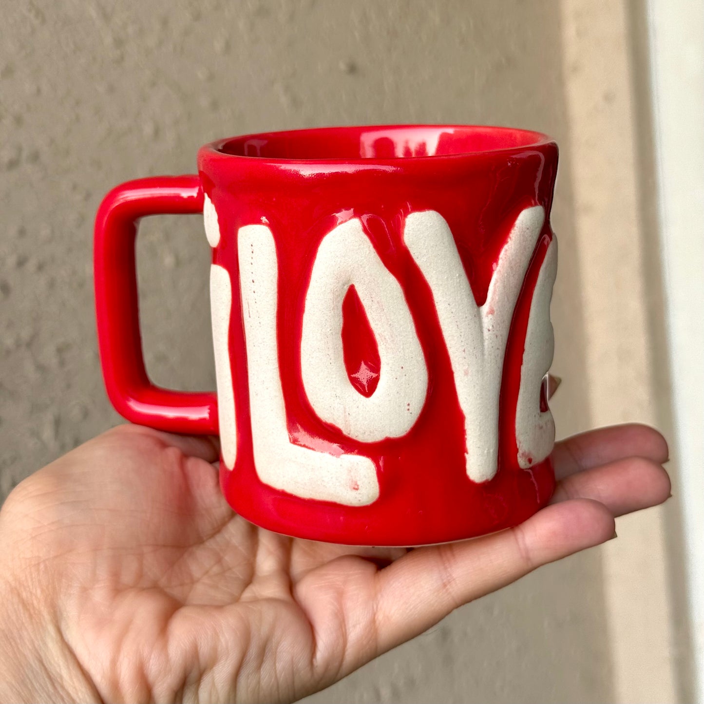 The I Love You mug (Red)