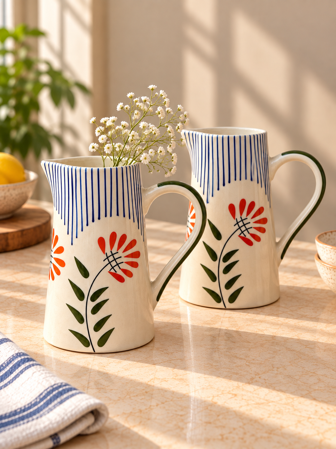 Wildflower Whimsy Jug
