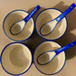 Blue Moroccan soup bowl -Set of 4 (Pay for 3, Get 4)