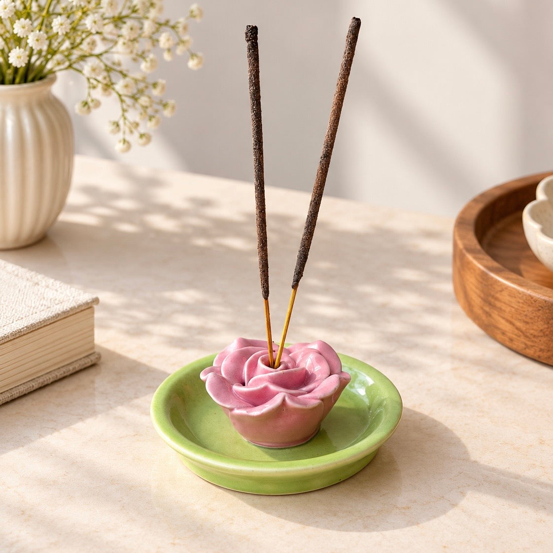 Stripes Flower Vase Gift Box