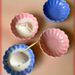 Floral ice cream bowl hamper